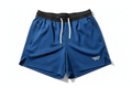 blue shorts