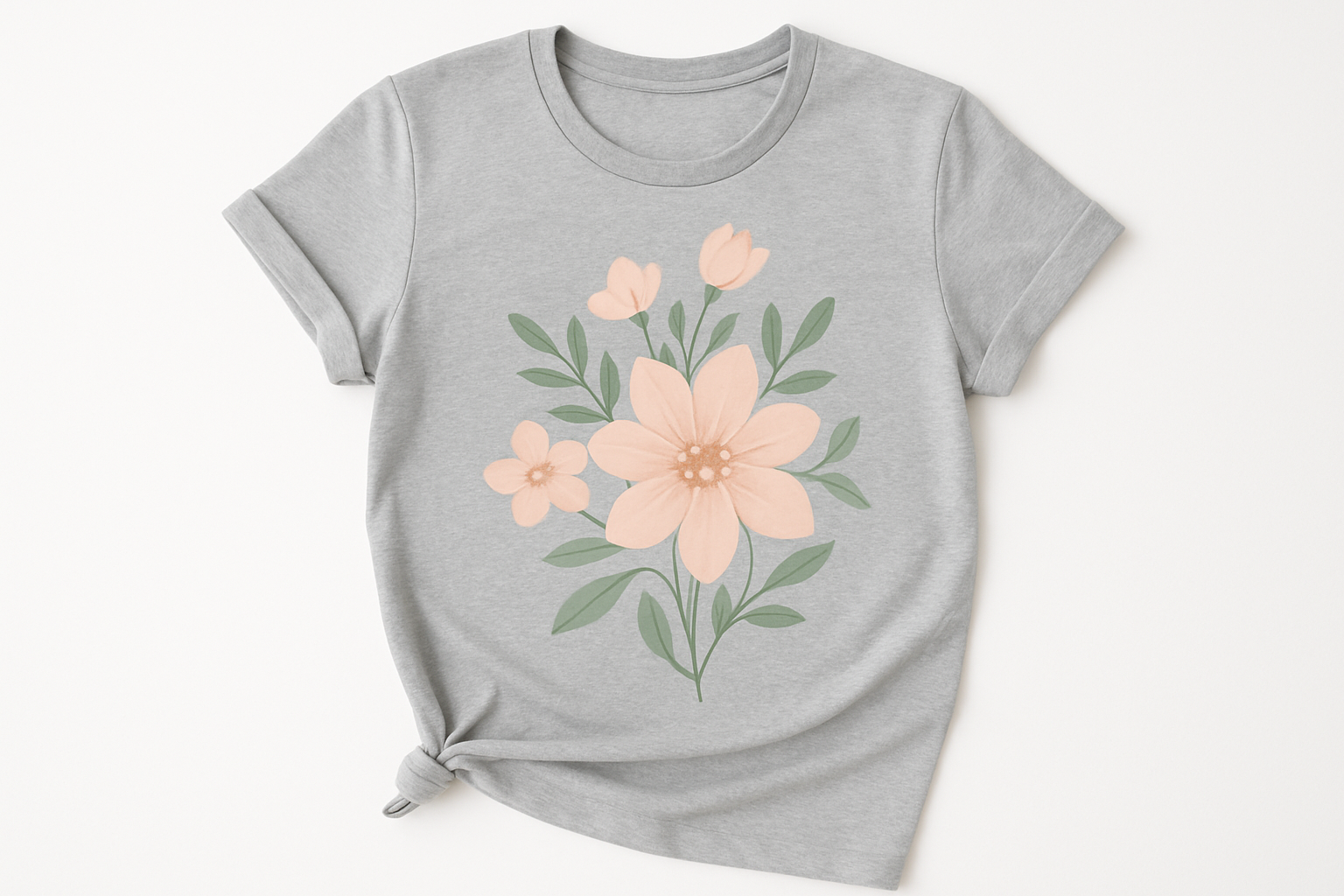graphic tee  for women on white background