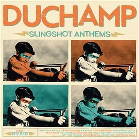 DUCHAMP • Slingshot Anthems (Cyan Blue Vinyl) • LP