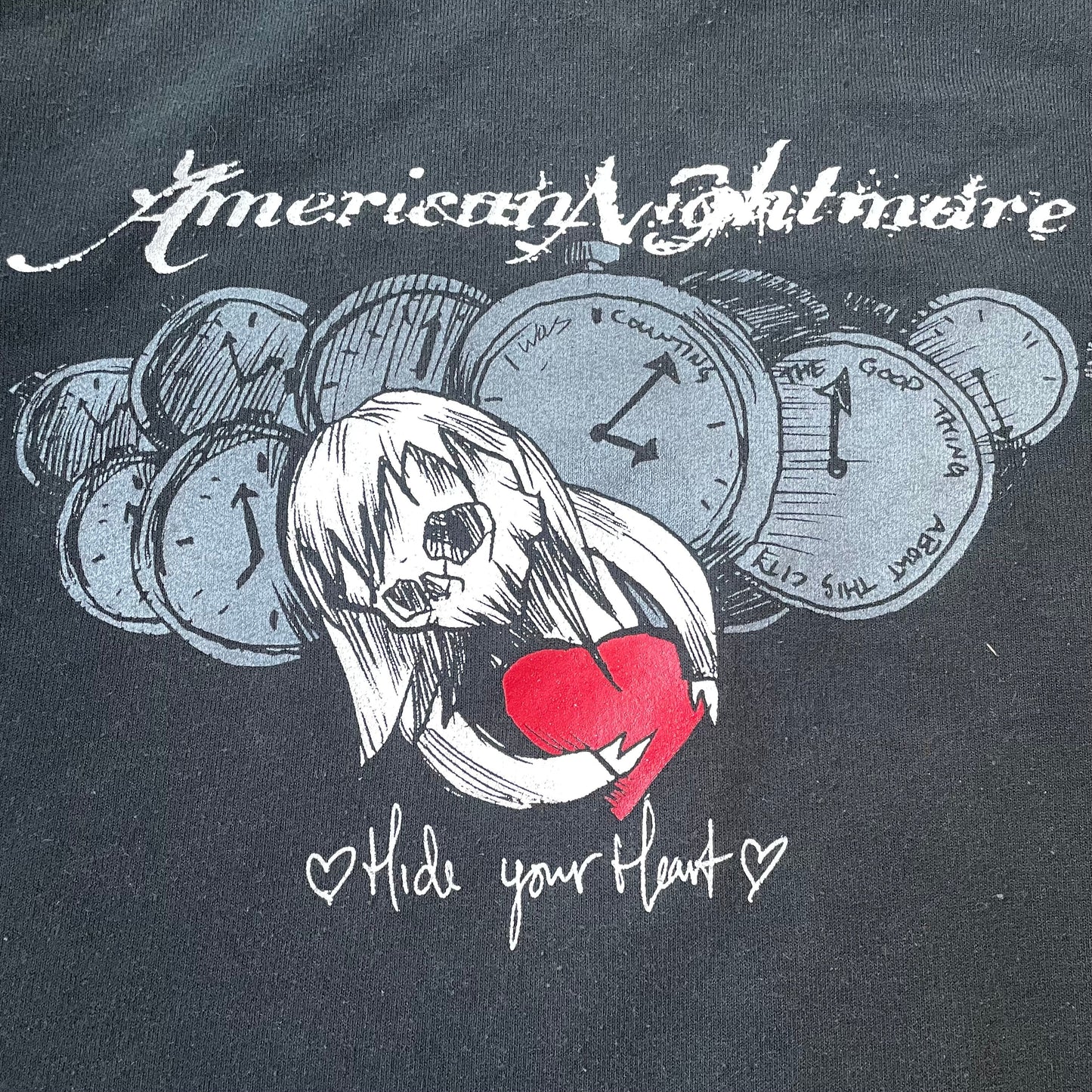 AMERICAN NIGHTMARE • Hide your heart • L • Hooded Sweater