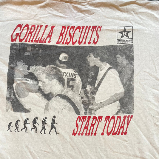 GORILLA BISCUITS • Start today • M • T-Shirt