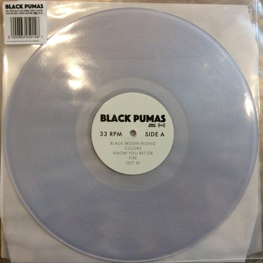 BLACK PUMAS • s/t (Reeditare, Ed. Love Record Stores, vinil transparent) • LP