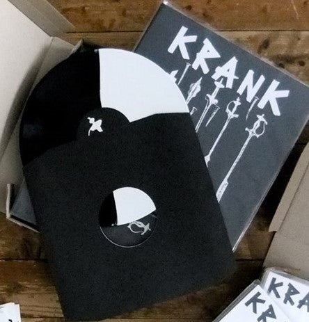 KRANK • Ins Verderben (Schwarzes Cover, b/w Vinyl) • LP