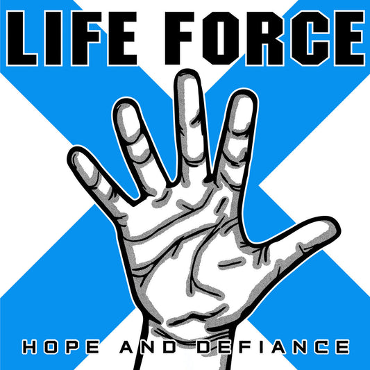 LIFE FORCE • Hope And Defiance (vinil negru, albastru și alb) • LP