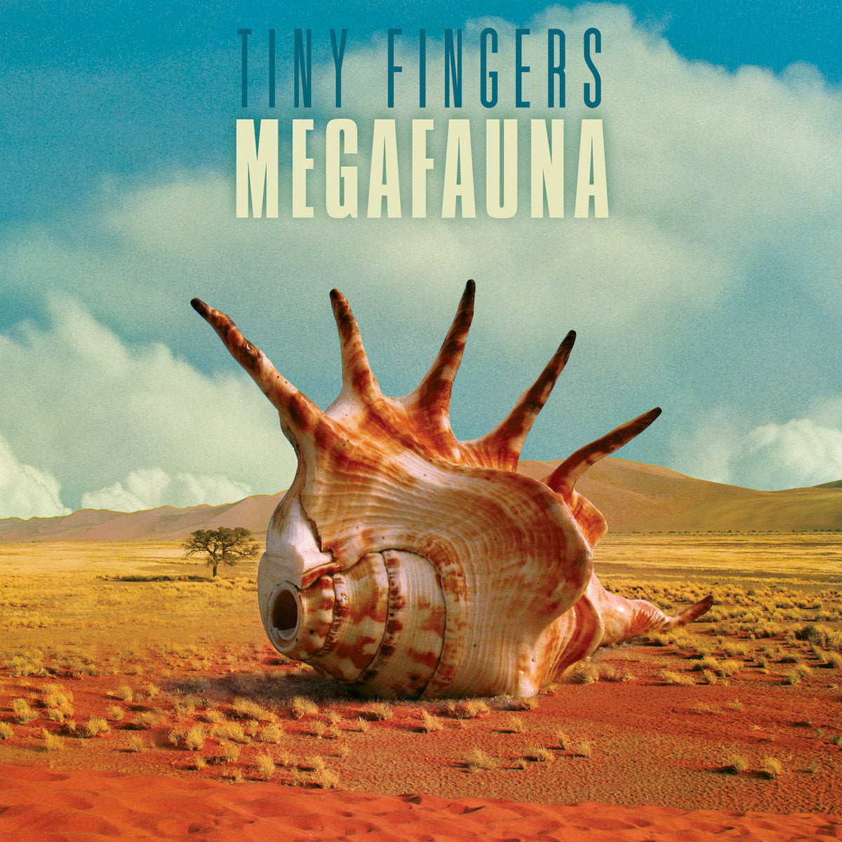 TINY FINGERS • Megafauna (orange transparent) • LP