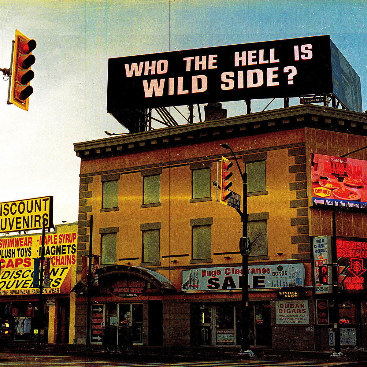 WILD SIDE • Who The Hell Is Wild Side (2nd Press Clear Yellow (out of 432)) • LP