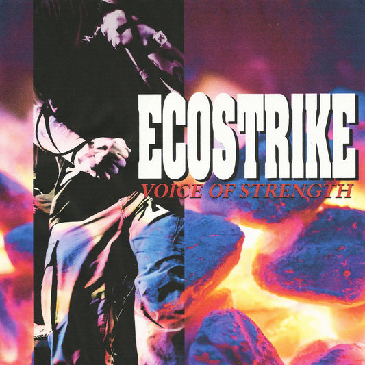 ECOSTRIKE • Voice of Strength (2nd Press Clear w/Purple & Orange splatter (out of 283)) • LP