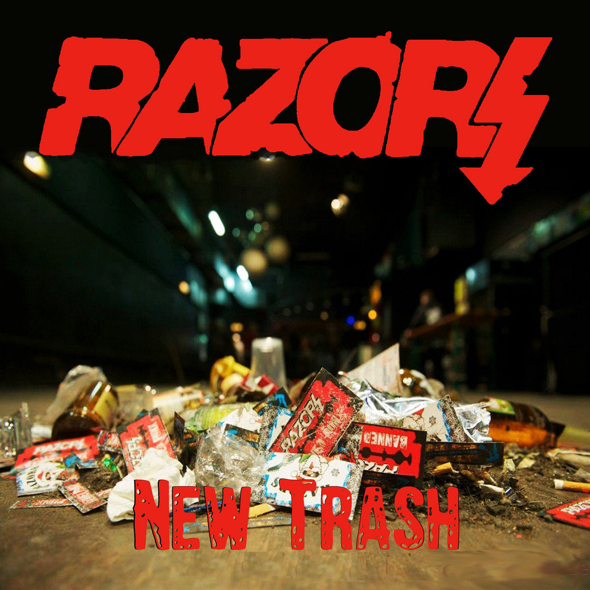 RAZORS • Trash nou (vinil roșu) • LP