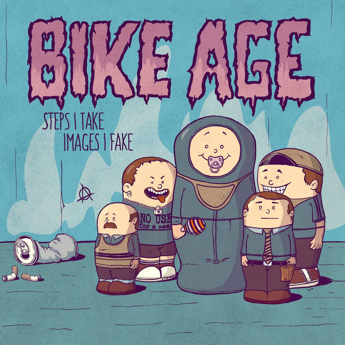 BIKE AGE •  Steps I take - Images I fake • LP